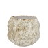 MONTE WHITE SAND POT 14X14X12CM