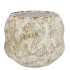 MONTE WHITE SAND POT 20X20X16CM