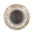 MONTE WHITE SAND VASE NECK 22X22X37CM