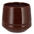 MICCO DARK BROWN POT 21X21X18CM