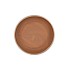 MICCO BROWN POT ROUND 16X16X7CM