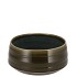 MICCO GREEN POT ROUND 16X16X7CM