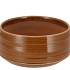 MICCO BROWN POT ROUND 120X20X10CM