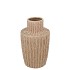 CODY BROWN VASE STRIPE 13X13X17CM