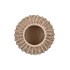 CODY BROWN VASE STRIPE 13X13X17CM