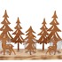 KATY RUST METAL RACK X-MAS T-LIGHT 30X8X20CM