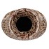 SUUS BROWN VASE NECK LEOPARD GLAZE 17X12X30CM