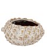 METTE WHITE POT 15X12X8CM