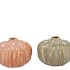 METTE ORANGE GREEN VASE PUMPKIN ASS 16X16X12CM
