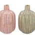 METTE ORANGE GREEN VASE PUMPKIN ASS 13X13X21CM