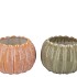 METTE ORANGE GREEN POT PUMPKIN ASS 20X20X14CM