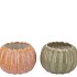 METTE ORANGE GREEN POT PUMPKIN ASS 16X16X11CM