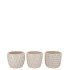 PARIS OFFWHITE POT STRUCTURE ASS 12X12X10CM