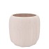 SIDNEY BEIGE BLEACHED POT 21X21X18CM