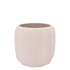 SIDNEY BEIGE BLEACHED POT 17X17X16CM