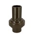 OXFORD OLIVE GREEN VASE TUBE 16X16X25CM