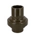 OXFORD OLIVE GREEN VASE TUBE 16X16X19CM