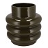 OXFORD OLIVE GREEN VASE BUBBLE 29X29X30CM