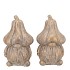 CONCRETE GOLDEN GNOME DECO ASS 11X11X17CM