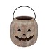 CONCRETE GOLDEN CANDLE H PUMPKIN 19X19X18CM