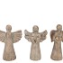 CONCRETE GOLDEN ANGELS WINGS ASS 14X10X26CM