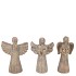 CONCRETE GOLDEN ANGELS WINGS ASS 11X8X20CM