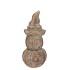 CONCRETE GOLDEN GNOME PUMPKIN 10X10X21CM