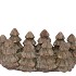 CONCRETE GOLDEN POT TREES 28X17X11CM