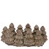 CONCRETE GOLDEN POT TREES 20X14X9CM