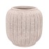 CONCRETE WHITE POT LONG 29X29X29CM