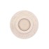 CONCRETE WHITE CANDLE HOLDER ROUND 13X13X6CM