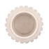 CONCRETE WHITE CANDLE HOLDER LONG 24X24X24CM