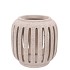 CONCRETE WHITE CANDLE HOLDER LONG 16X16X16CM