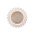 CONCRETE WHITE CANDLE HOLDER LONG 16X16X16CM