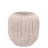 CONCRETE WHITE POT LONG 21X21X21CM