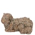 CONCRETE GOLDEN BULL 17X10X10CM