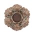 CONCRETE GOLDEN POT XMAS TREE 20X21X14CM