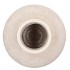 CONCRETE WHITE VASE NECK 31X31X34CM