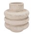 CONCRETE WHITE VASE BUBBLE 29X29X30CM