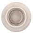 CONCRETE WHITE VASE NECK 37X37X28CM