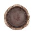 CONCRETE GOLDEN CANDLE HOLDER HOUSES 18X18X16CM