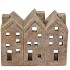 CONCRETE GOLDEN HOUSE DECO 18X8X14CM