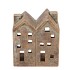 CONCRETE GOLDEN HOUSE DECO 12X8X14CM
