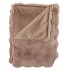 MONTANA FUR LOOK BROWN PLAID 140X180CM