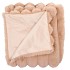 MONTANA STRIPE SAND PLAID FUR LOOK 140X180CM