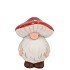 WONDERLAND RED GNOME MUSHROOM  HAT 7X7X9CM