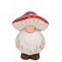 WONDERLAND RED GNOME MUSHROOM  HAT 11X10X14CM