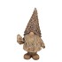WONDERLAND NATURAL XMAS SANTA  15X10X26CM