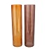 MARLY AMBER BROWN VASE ASS 10X10X41CM