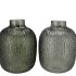 MARLY GREEN VASE NECK ASS 18X18X23CM